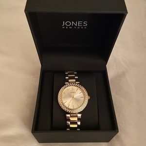 Jones New York Women’s watch in Gold and Silver NWT